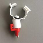 Ball valve type chicken nipple drinker