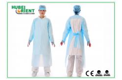 China Disposable CPE Protective Gown 120x190cm 135x205cm supplier