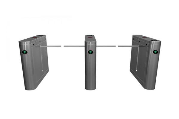 High Tech Automatic Drop Arm Turnstile With Fault Detection / Alarm