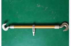 China Aluminum Alloy Electrical Cable Pulling Tools Double Hook Turnbuckle 3 Ton supplier