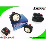 4000lux Waterproof Cordless Mining Cap Lamp 1 Watt Rechargeable 2.8Ah Battery Capacity Mini Miner Headlight for sale