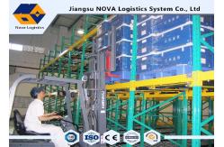 China Powder Coated Shuttle Pallet Racking FIFO Storage For Assembly Lines supplier