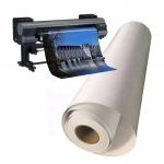 Gloss White Inkjet Paper 300gsm Jacquard Inkjet Fabric Rolls for sale