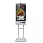 Wall Mounted Restaurant Ordering Kiosk Bank Floor Standing Financial Service Kiosks for sale