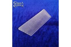 China Durable Pressed Sandblasting Glass LED Lens For Lighting Fixtures supplier