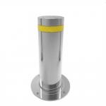 Highlighted LED Adjustable Impact Automatic Rising Bollards Post 304 SS Anti - Terrorist for sale