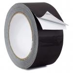 Black Lacquered Aluminum Foil Tape With Solvent Acrylic Adhesive for sale