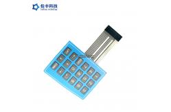China 3M9448 Adhesive Flat Custom Membrane Switch Mechanical Keyboard supplier