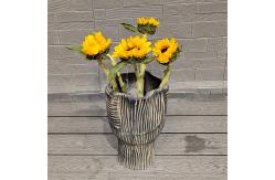 China Frost Resistant Fiber Cement Pot Drainage Holes for Easy Planting and Maintenance supplier