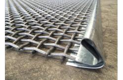 China Square Opening Vibrating Wire Mesh Screen Steel Woven Aggregate Processing supplier