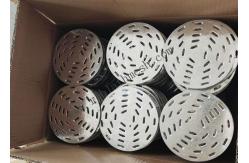 China 5 Diameter Thickness Anti Split Plates / Anti Climb Wall Spikes Galvanized Plate supplier