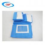 Blue Disposable Sterile Ophthalmology Eye Pack OEM / ODM Available Customized for sale