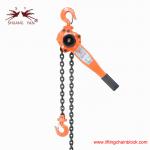Ratchet Chain Hoist Operating Lever by Hand 1500kg 1.5Ton G80 Alloy Steel Chain Above 4 times Breaking Force New Type for sale
