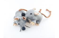 China Lightweight Plush Pet Toys Easy Cleaning With A Long Tail CPC Certification supplier
