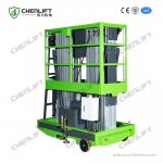Extension Platform Double Mobile Aluminum Aerial Work Platform Mast 8m Platform Height for sale
