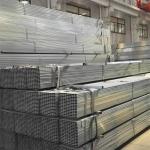 Hot Dipped Welded Galvanized Square Steel Tube Hollow Section For Construction