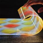 Flexible Transparent Glass LED Film Screen Advertising Display LED Wall Panel Pantalla for Window for sale