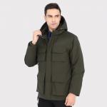 3 Temperature Adjustable Heated Winter Clothes 100% Polyester Heated Snowboard Jackets