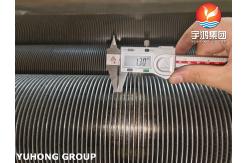 China ASTM A335 P9 Spiral Finned Tube For Heat Transfer Equipments supplier