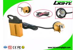 China Hight Lightness Led Miners Light , 25000lux Rechargeable Miners Headlamp IP68 supplier