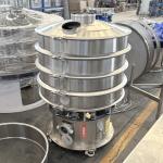 Stainless steel vibrating screen powder classification vibrating screen particle deimpurity rotary vibrating screen