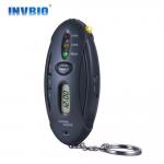 Black Led Lights Show Breathalyzer Alcohol Tester With Timer Quick Response For Drive Safety for sale