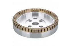 China Segmented Metal Bonded Diamond Grinding Wheels 175mm For Glass Double Edge Machine supplier