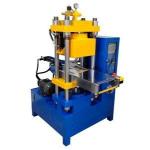 Vacuum Vulcanize Embossing Press Machine PVC Label Making Machine for sale