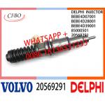 Common Rail Fuel Diesel Injector 20569291 BEBE4D07001 BEBE4D28001 BEBE4D39001 85000501 E3.18  for VOL D12 3139 for sale