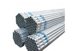 China JIS SPHC Galvanized Welded Gi Steel Pipe Hot Dipped Galvanized 500g/M2 supplier
