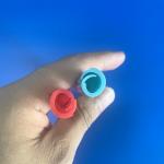 Flexible  Reusable Silicone Straw Food Grade Silicone Drinking Sucker Opening Cleanable