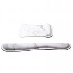 Memory Foam Keyboard Wrist And Mouse Pad Set Reusable Ergonomic Design
