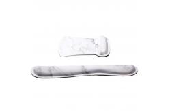 China Memory Foam Keyboard Wrist And Mouse Pad Set Reusable Ergonomic Design supplier