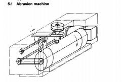China Rubber Testing Equipment Rotary Drum DIN Abrasive Tester ,  Abrasion Resistance Tester supplier