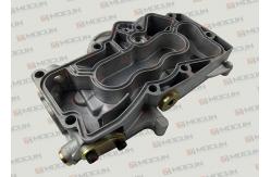 China DEUTZ D6D Engine Oil Cooler Cover EC210B Excavator Machine Parts supplier