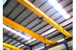 China 5t Span 7.5m Single Girder Overhead Crane Free Standing Overhead Travelling Crane supplier