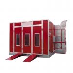 Baking Auto Body Spray Booth PLC Control Car Paint Powder Spray Booth for sale