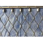 X-TEND INOX LINE Balustrade Railing Stainless Steel Cable Mesh Webnet 60 Degree Angle for sale
