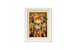 China 0.6mm PET + 157g Paper 3D Lenticular Printing Service Of Dinosaure Images supplier