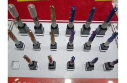 China Tungsten Cemented Carbide Cutting Tools Straight Shank Single Flute End Mill supplier