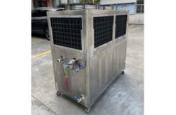 China JLSB-6HP Scroll Stainless Steel Water Chiller With PLC Microprocessor Controller supplier