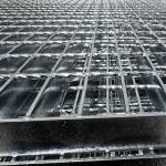 Cheap Convenient Hot Dipped Galvanized Serrated Grating 30 X 5 Mm Galvanized Toothed Steel Grating for sale