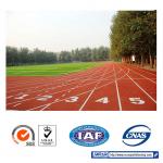 IAAF Approved Slip Resistance Sandwich System Running Track Fadeless