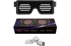 China Parties Nightclub Dynamic LED Glowing Glasses With Flashing Patterns supplier