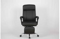 China Multi function Home Office Computer Chair PVC Leather High Back Recliner With Footest supplier