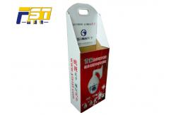 China Custom Design Cardboard Trolley Box , Movable Convenient Cardboard Trolley With Wheels supplier