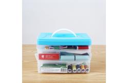 China Medication Storage Box With Handle For Workplace Home Car supplier
