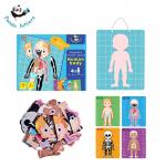Parent Child Interactive Magnetic Jigsaw Puzzles 48PCS Indoor Eco Friendly for sale