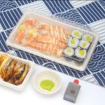 Cake Sushi Packing Box Eco Friendly Biodegradable Compostable for sale