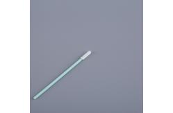 China Semiconductor Cleaning Anti Static Swabs Thin Head White Foam Green Stick supplier